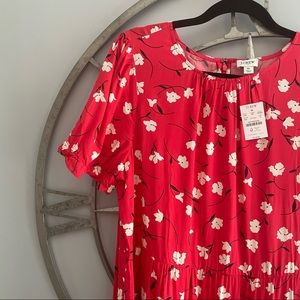 J. Crew Tiered MIDI Dress - never worn